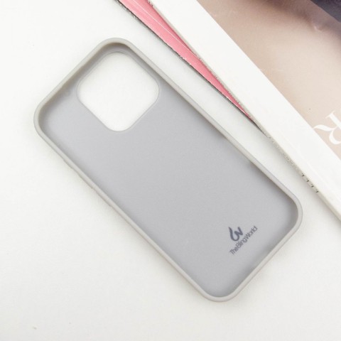 TPU чохол Bling World Rock Diamond для Apple iPhone 14 Pro (6.1") Срібний