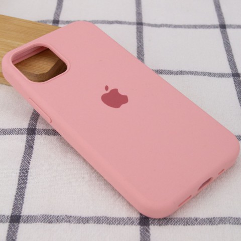 Чохол Silicone Case Full Protective (AA) для Apple iPhone 15 (6.1") Рожевий / Pink