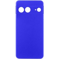 Чохол Silicone Cover Lakshmi Full Camera (AA) для Google Pixel 8 Синій / Iris