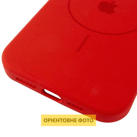 Чохол Silicone Case Full Protective (AA) V2 with MagSafe для Apple iPhone 16e (6.1") Червоний / Red