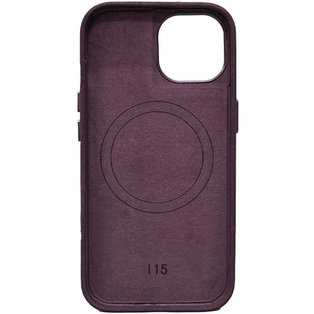 Чохол Denim with MagSafe для Apple iPhone 15 (6.1") Deep Purple