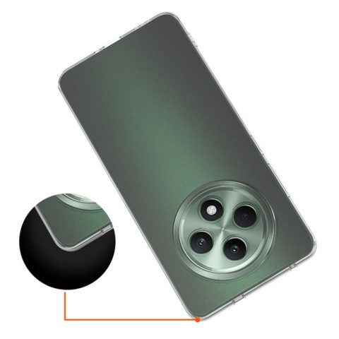 TPU чохол Epic Transparent 1,5mm Full Camera для Oppo Reno 12 F 4G/5G Безбарвний (прозорий)