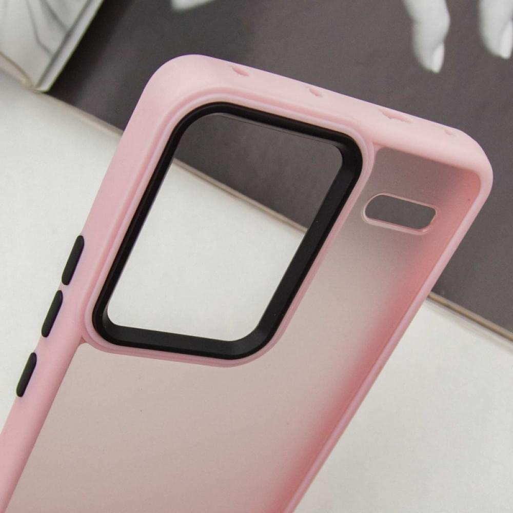 Чохол TPU+PC Lyon Frosted для Xiaomi Redmi Note 13 Pro+ Pink