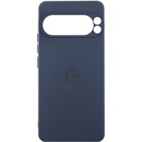 Чохол Silicone Cover Lakshmi Full Camera (AAA) with Logo для Google Pixel 9 Pro Темно-синій / Midnight blue
