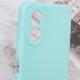 Силіконовий чохол Candy Full Camera для Oppo A38 / A18 Бірюзовий / Turquoise