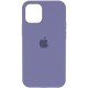 Чохол Silicone Case Full Protective (AA) для Apple iPhone 14 (6.1") Сірий / Lavender Gray