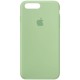 Чохол Silicone Case Full Protective (AA) для Apple iPhone 7 plus / 8 plus (5.5") Зелений / Pistachio
