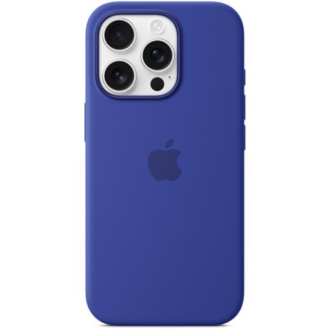 Чохол Silicone case (AAA) with Magsafe and Animation для Apple iPhone 16 Pro Max (6.9") Ultramarine