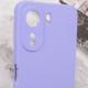 Чохол TPU GETMAN Liquid Silk Full Camera для Xiaomi Redmi 13C / Poco C65 Бузковий / Dasheen