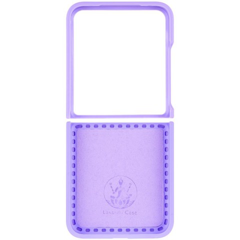 Чохол Foldables Silicone Cover Lakshmi (AAA) для Samsung Galaxy Z Flip7 Бузковий / Dasheen