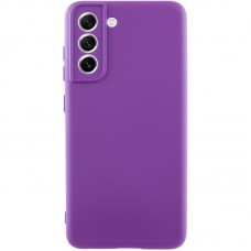Чохол Silicone Cover Lakshmi Full Camera (AA) для Samsung Galaxy S21 FE Фіолетовий / Purple