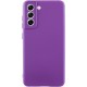 Чохол Silicone Cover Lakshmi Full Camera (AA) для Samsung Galaxy S21 FE Фіолетовий / Purple