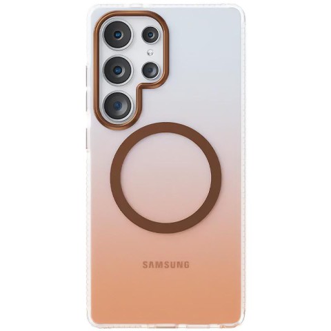 Чохол TPU+PC Phantom with MagSafe для Samsung Galaxy S26 Ultra Rose Gold