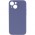 Чохол Silicone Case Full Camera Protective (AA) NO LOGO для Apple iPhone 15 Plus (6.7") Сірий / Lavender Gray
