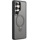 TPU+PC чохол MagSafe Colorful HQ Ring для Samsung Galaxy S24 Ultra Black