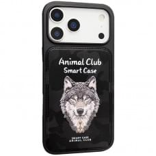 TPU+PC чохол Animal Club для Apple iPhone 17 Pro Max (6.9") Black