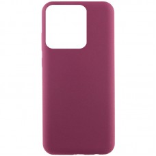 Чохол Silicone Cover Lakshmi (AAA) для Xiaomi Poco X6 / Note 13 Pro 5G Бордовий / Plum