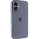 Чохол Silicone Case Full Camera Protective (AA) для Apple iPhone 17 (6.3") Сірий / Lavender Gray