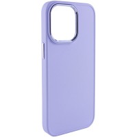 TPU чохол Bonbon Metal Style для Apple iPhone 13 Pro (6.1") Бузковий / Dasheen