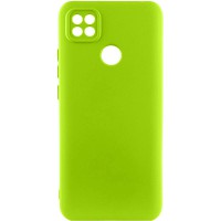 Чохол TPU GETMAN Liquid Silk Full Camera для Xiaomi Redmi 9C Салатовий / Neon Green