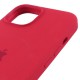 Чохол Silicone Case Full Protective (AA) with MagSafe для Apple iPhone 15 (6.1") Червоний / Deep Red