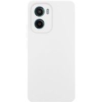 Чохол Silicone Cover Ummi Lakshmi Full Camera (AA) для Motorola Moto G05 / E15 4G Білий / White