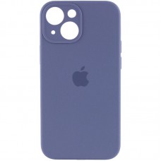 Чохол Silicone Case Full Camera Protective (AA) для Apple iPhone 15 Plus (6.7") Сірий / Lavender Gray