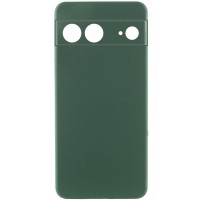 Чохол Silicone Cover Lakshmi Full Camera (AA) для Google Pixel 8 Зелений / Dark green