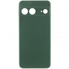 Чохол Silicone Cover Lakshmi Full Camera (AA) для Google Pixel 8 Зелений / Dark green