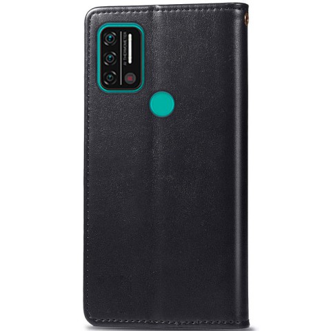 Шкіряний чохол-книжка GETMAN Gallant (PU) для Umidigi A9 Чорний