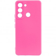 Чохол Silicone Cover Lakshmi Full Camera (AAA) для TECNO Pop 5 LTE Рожевий / Barbie pink