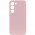 Чохол Silicone Cover Lakshmi Full Camera (AAA) для Samsung Galaxy S23+ Рожевий / Pink Sand