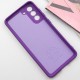 Чохол Silicone Cover Lakshmi Full Camera (AA) для Samsung Galaxy S21 FE Фіолетовий / Purple