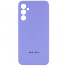 Чохол Silicone Cover Lakshmi Full Camera (AAA) with Logo для Samsung Galaxy A54 5G Бузковий / Dasheen