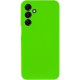 Чохол Silicone Cover Lakshmi Full Camera (AA) для Samsung Galaxy A16 4G/5G Салатовий / Neon green