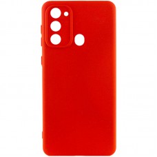 Чохол Silicone Cover Lakshmi Full Camera (A) для Tecno Spark Go 2022 (KG5m) Червоний / Red