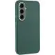 TPU чохол Bonbon Metal Style для Samsung Galaxy S23 Зелений / Pine green