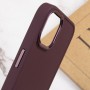 TPU чохол Bonbon Metal Style для Apple iPhone 14 Plus (6.7") Бордовий / Plum