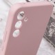 Чохол Silicone Cover Lakshmi Full Camera (AA) with logo для Samsung Galaxy A55 Рожевий / Pink Sand