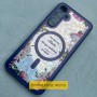 TPU+PC чохол Secret Flower для Xiaomi Redmi 13 4G / Poco M6 4G Navy Blue