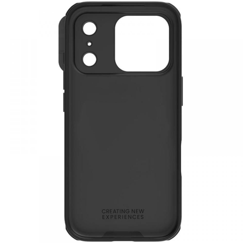 Карбонова накладка Nillkin CamShield Pro для Apple iPhone 17 Pro Max (6.9") Black