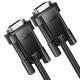 Дата кабель Hoco US11 VGA male to VGA male HD (1m) Black Дата кабель Hoco US11 VGA male to VGA male HD (1m) Black