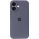 Чохол Silicone Case Full Camera Protective (AA) для Apple iPhone 16 (6.1") Сірий / Lavender Gray