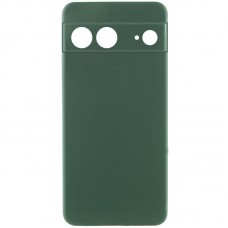 Чохол Silicone Cover Ummi Lakshmi Full Camera (AA) для Google Pixel 8 Зелений / Dark green