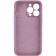 Чохол Silicone Case Full Camera Protective (AA) NO LOGO для Apple iPhone 16 Pro Max (6.9") Ліловий / Lilac Pride