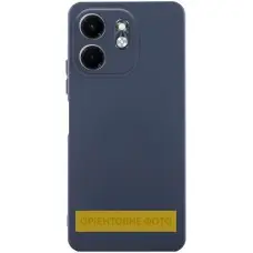Чохол TPU GETMAN Liquid Silk Full Camera для Motorola Edge 50 Pro Синій / Midnight Blue