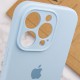 Чохол Silicone Case Full Camera Protective (AA) для Apple iPhone 14 Pro (6.1") Блакитний / Sweet Blue