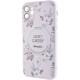TPU+PC чохол Secret Garden with MagSafe для Apple iPhone 12 (6.1") White