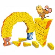 Настільна інтерактивна гра Ummi 707-B19 Mouse Stacking Cakes Game Yellow