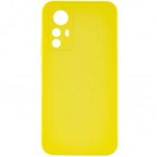 Чохол TPU GETMAN Liquid Silk Full Camera для Xiaomi Redmi Note 12S Жовтий / Flash